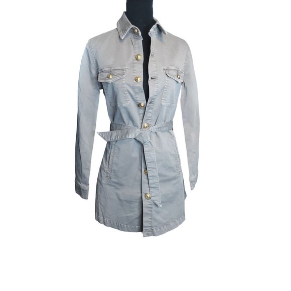 L'AGENCE Jackets & Blazers - NWT L'AGENCE Samantha Safari Button Belted Jacket Size S